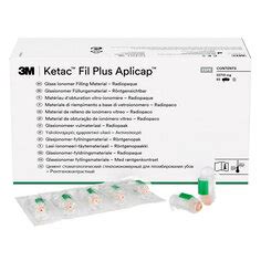 M Ketac Fil Plus Aplicap Glass Ionomer Filling Material Refill