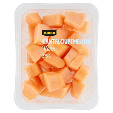 Jumbo Cantaloupemeloen Stukjes G Aanbieding Bij Jumbo