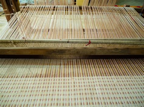 Premium Photo Antique Weaving Machine From Thailand Silk And Cotton