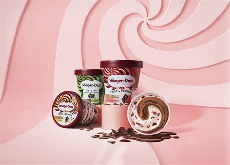 Häagen Dazs Launches New Ice Creams With Double Flavours And Crunchy