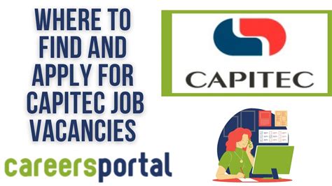 Where To Find Apply For Capitec Job Vacancies Careers Portal YouTube