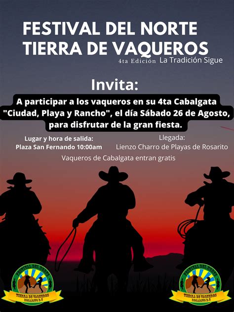 Festival Del Norte Tierra De Vaqueros Rosarito Centro