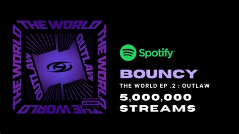 Ateez Charts On Twitter Bouncy Has Surpassed Million Streams On