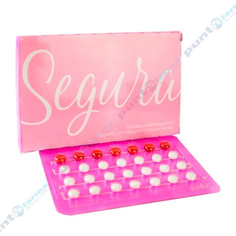 Segura Pastillas Anticonceptivas Cont 28 Comprimidos Punto Farma