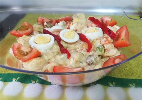 Ensaladilla Rusa Cl Sica Receta De Recetas Con Gusto Y Sabor Cookpad