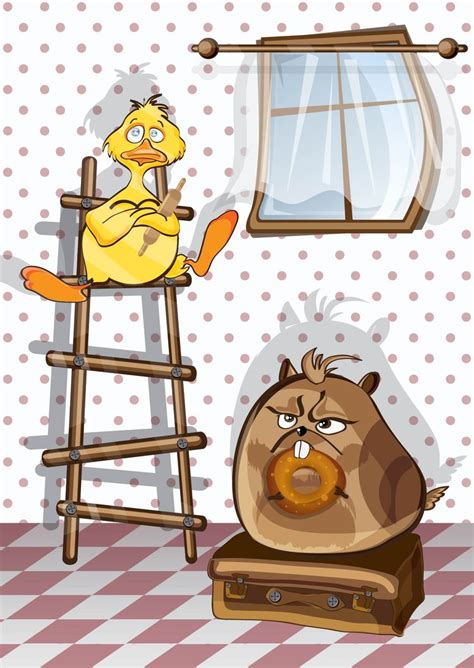 Иллюстрация Странная пара в стиле классика | Illustrators.ru