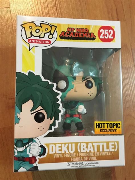 Funko Pop Mha My Hero Academia Battle Deku Hot Topic Exclusive Protector