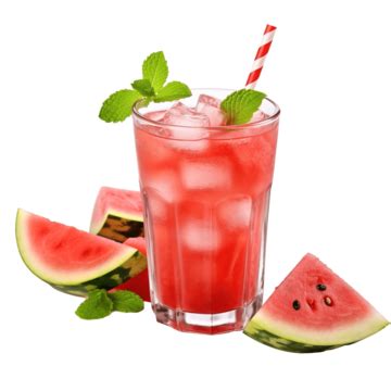 Cold Drink With Watermelon Cold Drink Watermelon Soda Png