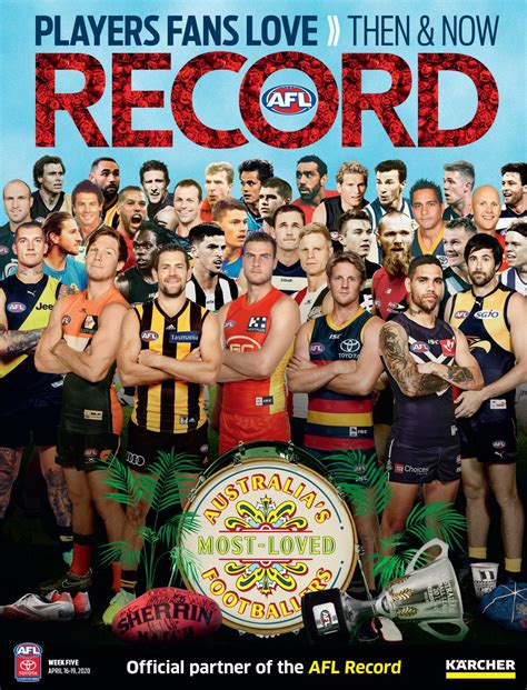 Afl Record Week 5 2020 By Crocmedia Lifestyle1 Issuu