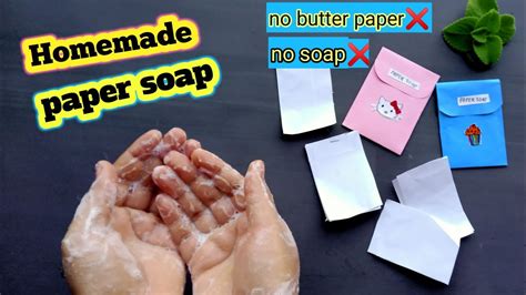 How To Make Paper Soap At Home Homemade Paper Soap Diy Paper Soap Paper