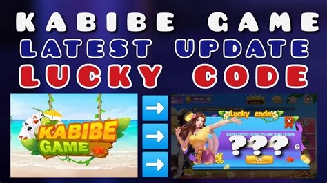 Latest Free Lucky Code Update On Kabibe Game Youtube