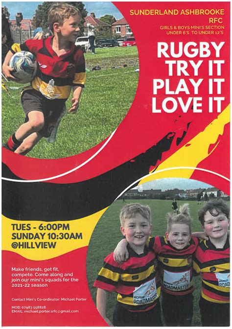 Rugby Training At Sunderland Ashbrooke Rfc St Patricks Catholic