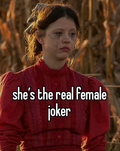 Relatable Whisper Mia Goth Girlboss Im Losing My Mind Lose My Mind