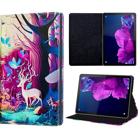 TGK Printed Classic Design Leather Stand Flip Case Cover For Lenovo Tab