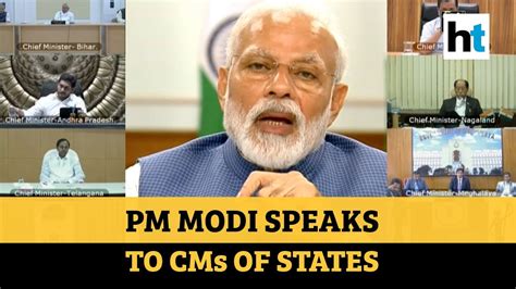 Pm Modi Holds Meeting With Cms Of All States All The Key Details Youtube