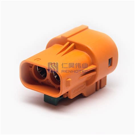 HVIL High Voltage Interlock Connector 2 Pin 2 8mm 16A Straight Plug