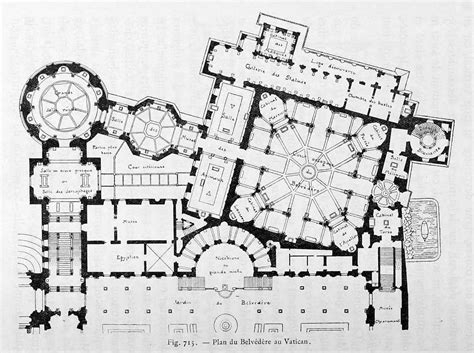 Vatican Museum Floor Plan Elegant Floor Plan Of The Belvedere Vatican