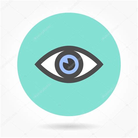 Ojo Icono De Vector — Vector De Stock © Lovemask 94362362