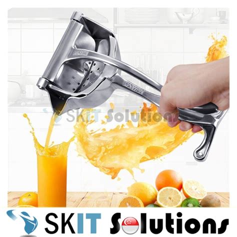 Hand Press Juicer Lemon Squeezer Aluminium Steel Alloy Juice Manual