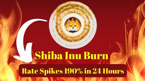 Shiba Inu News Today Shiba Inu Burn Rate Spikes In Hours