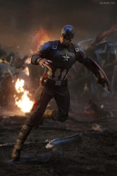 我的帥度不受限於布料的高度 Hot Toys MMS 復仇者聯盟終局之戰美國隊長