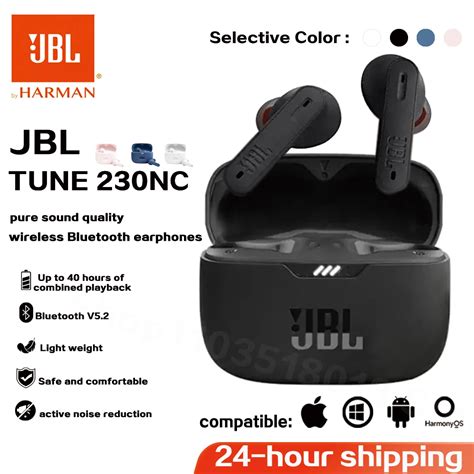 Oryginalny JBL Tune 230nc TWS Bezprzewodowy Zestaw S Uchawkowy