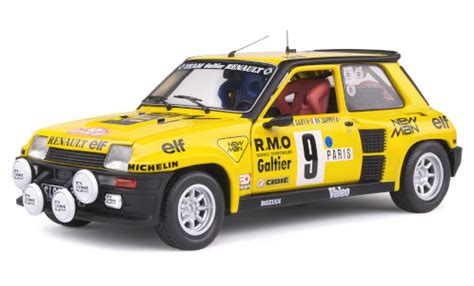 Coche Miniatura Renault 5 1 18 Solido Turbo No 9 Team Galtier New Man