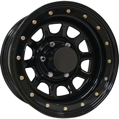 Pro Comp Series 252 16x10 38 Gloss Black PCW252 6183 Custom Offsets