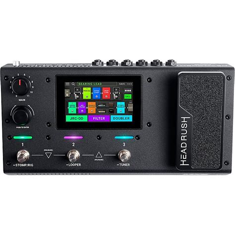 Buy Headrush Mx Compact Quad Core Multi Effects Guitar Pedal And