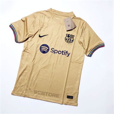 Jual Jersey Barcelona Away Full Patch Baju Kaos Bola Pria