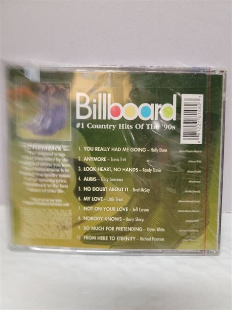 Billboard 1 Country Hits Of The 90 S By Various Artists CD Sep 2002