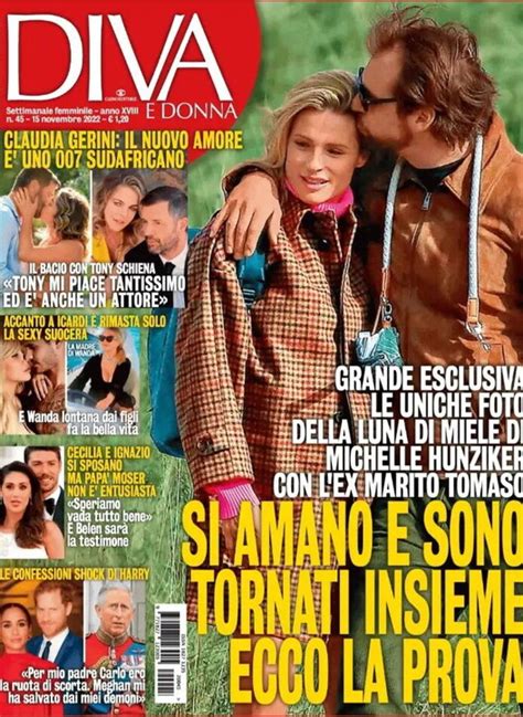 Michelle Hunziker E Tomaso Trussardi Abbracciati E Felici In Vacanza