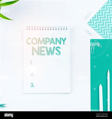 Légende du texte présentant les actualités de l'entreprise. Aperçu de l ... 