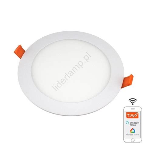 LED Ściemnialna lampa wpuszczana LED 6W 230V 3000 6500K Wi Fi Tuya