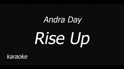 Andra Day Rise Up Karaoke Youtube