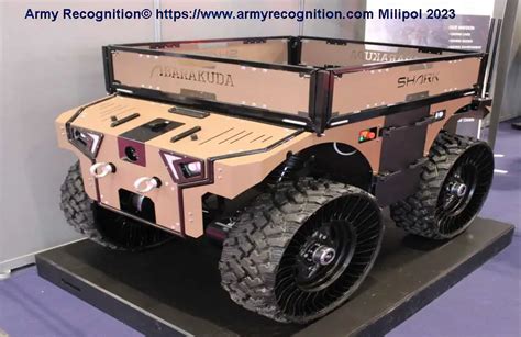 Milipol 2023 French Company Shark Robotics Unveils Barakuda UGV For