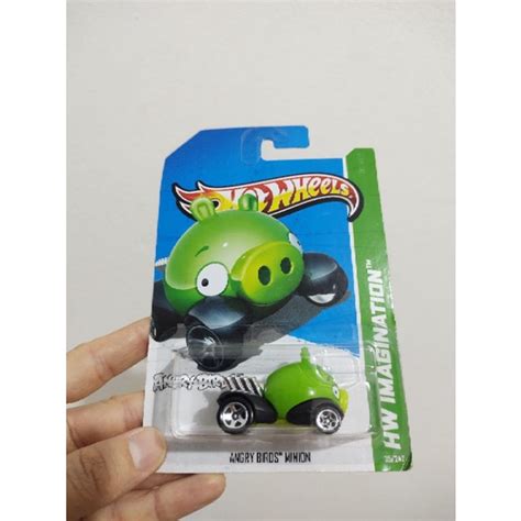 Hot Wheels Angry Birds Minion Shopee Brasil