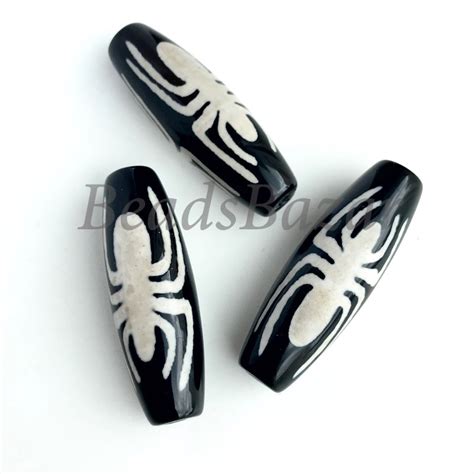 Бусина ДЗИ паук - купить в интернет-магазине.