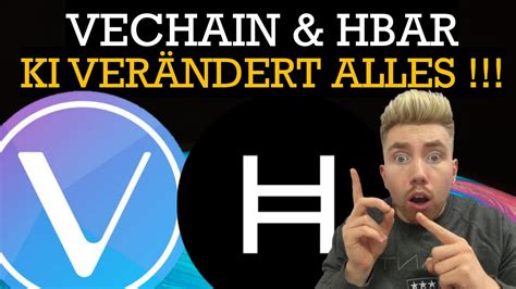 Vechain Mit Neuen Updates Hedera Hbar F Gt Ki Ein Krypto News Youtube