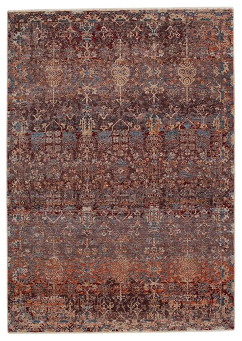 burgundy color rugs 4