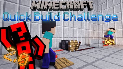 Minecraft Quick Build Challenge 2 0 Needlessly Complicated YouTube