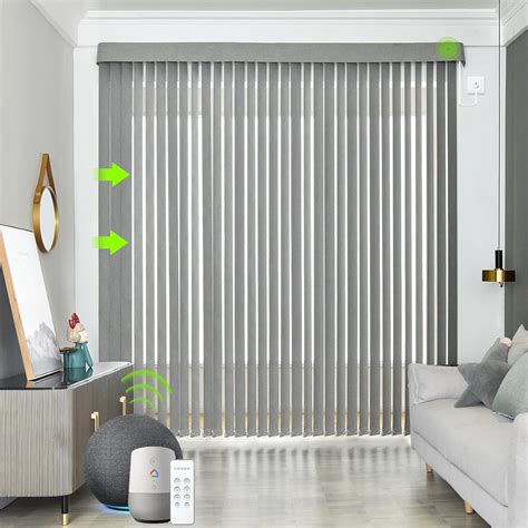 Amazon.com: Yoolax Motorized Vertical Blind, Smart Blackout Sliding