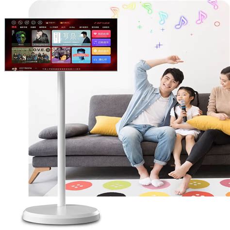 32 Inch 2k 4k Stand By Me Smart Tv Moveable Charging Ips Screen