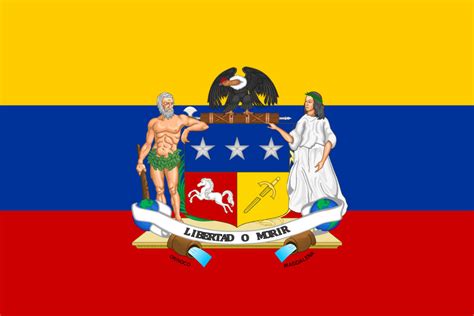 Gran Colombia Proposed Flag Restored by WaCHoElTipo on DeviantArt