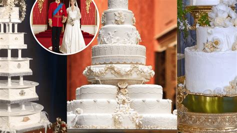 La impresionante comparación entre el pastel de bodas del Príncipe