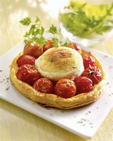 Tartelettes Au Fromage De Ch Vre Et Tomates Cerises