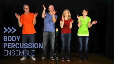 Body Percussion Ensemble In The Air Richard Filz Youtube