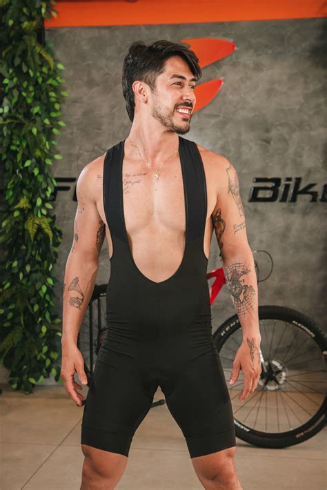 Conjunto De Ciclismo Masculino Camisa Justiceiro PRO E Bretelle GEL