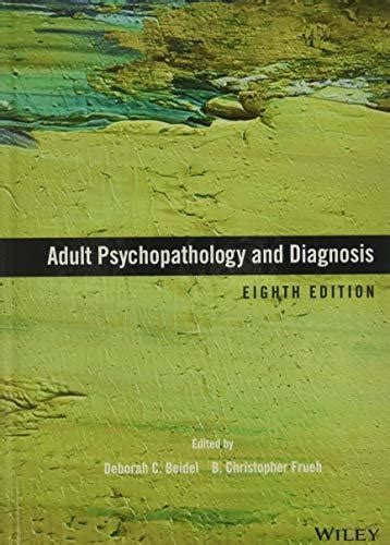 Read Adult Psychopathology And Diagnosis Missiecatung