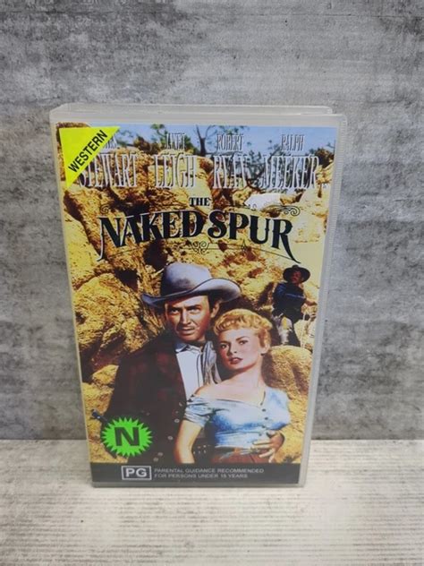 The Naked Spur Vhs Movie Video Cassette Tape Picclick Au